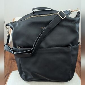 Mina Baie Black Diaper Bag